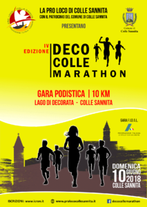 Locandina IV edizione DECO-COLLE Marathon